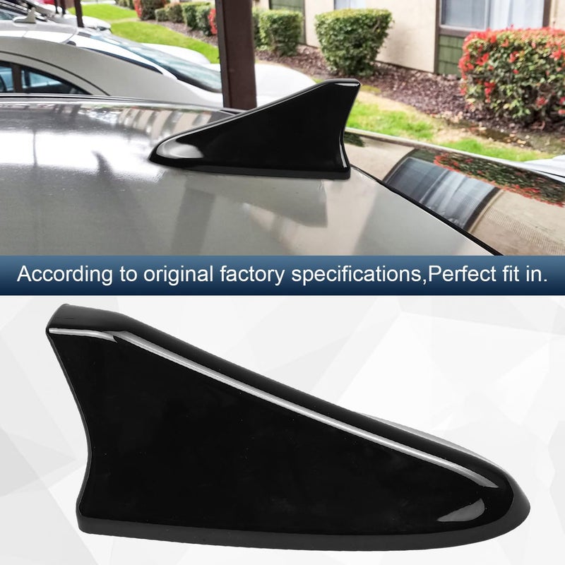 DSISIMO Auto Car Shark Fin Antenna Cover Cap Decorative Roof Aerial Base Replacement Compatible with for 2014-2020 Kia Optima Sonata Elantra Sedan Accessories Replacement for 96219 D5000EBQK - Image 3